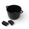 Masterpan Didelis marmurinis puodas 7L su dangteliu ir aromatinių rankenėlių sistema 24cm