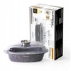 MASTERPAN GRANITE KREPŠELIS 32 CM SU AROMA RANKENĖLIU DANGIU – DIDELIS