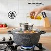 Masterpan Marmurinis puodas 16 cm, 1,5 L su dangteliu ir Aroma Knob sistema