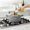 Masterpan Marmurinis puodas 20 cm, 2,5L su dangteliu ir Aroma Knob sistema