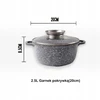 Masterpan Marmurinis puodas 20 cm, 2,5L su dangteliu ir Aroma Knob sistema