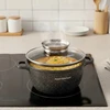 Masterpan Marmurinis puodas 20 cm, 2,5L su dangteliu ir Aroma Knob sistema