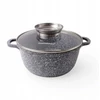 Masterpan Marmurinis puodas 20 cm, 2,5L su dangteliu ir Aroma Knob sistema