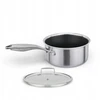 MASTERPAN plieno puodas 18 cm su dangčiu, nerūdijantis plienas, indukcinis