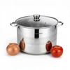 Masterpan TRADICINIS NERŪDIJANČIO PLIENO PUODAS 22,7L 34cm SU dangteliu