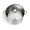 Masterpan TRADICINIS NERŪDIJANČIO PLIENO PUODAS 13,5L 28cm SU dangteliu