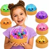 MAT Group Antistresinis Gniotek BAO Dumpling PIEROŻEK XXL LED GLITTER GEL