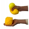 MAT Group Didelis ANTISRESSAS GNIOTEK SŪRIS Geltonas sūrio kubelis SQUISHY MOCHI 9X9 cm
