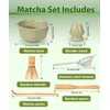 MATCHA 6 Vnt ARBATOS CEREMONIJOS PRIEDAI DOVANA