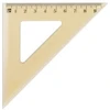 Matematikos liniuotė 45° 9,6 cm Grand