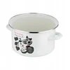 Mateuszo Gesslerio emaliuotas puodas Emalia Pleszew Fruits 20 cm 3,75L