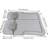 Matmay AUTOMOBILINIS ČIUŽINIS XXL 184x122cm visureigio automobilio lova + PUMP Pilka