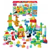 Mattel MEGA BLOKS KALULĖLIAI GYVŪNŲ RINKINYS 250 didelių kaladėlių vaikams +12 mėn.