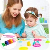 Maxsell 12Vnt. MAGICAL PLASTICINE SENSO PUTO POLIMERINIS MOLIS VAIKAMS