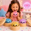 MAXSELL SQUISHY KOLDULINIAI MYSTERY ANTISTRESINIAI GLITTER SQUEEZE