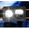 Maxtech Galingas LED priekinis žibintas, Atsparus vandeniui, 220 lm Kaktai, galvai, USB, Pro lempa