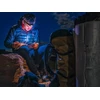 Maxtech Galingas LED priekinis žibintas, Atsparus vandeniui, 220 lm Kaktai, galvai, USB, Pro lempa