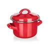 Banquet Emaliuotas puodas 0,78l , raudonas "Milton"