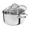 Mažas 18/10 nerūdijančio plieno puodas SU dangteliu KASSEL puodas 16cm 1,6L