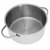 Mažas 18/10 nerūdijančio plieno puodas SU dangteliu KASSEL puodas 16cm 1,6L