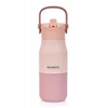 Mažas termo buteliukas su šiaudiniu snapeliu Majestic Sport Silly 360ml Rožinė