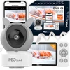 Mbg Line Belaidis sukamasis FHD WIFI elektroninis kūdikio monitorius TUYA LCD ZOOM kamera