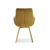 Mebel Partner GLAMOUR ARUBA BUCKET KĖDĖ, AUKSO VELIŪRAS, AUKSO PAGRINDAS, SUKIMAS