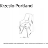 Meblomoda Portland pasukama kėdė, Vogue 13 audinys, tamsiai mėlyna, su grąžinimo mechanizmu