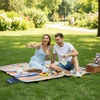 Meblowe Love TURISTINĖ PIKNIKO ANTLOGA VANDENIUI ATSPIRUS PAPLŪDŽIO KILIMAS SU IZOLIACIJA 200X200CM XXL