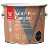 Medienos dažyvė TIKKURILA VALTTI PLUS COMPLETE, šilko matiniai, juodos sp., 0,75 l
