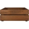Medinė dėžė 390x292x5x164mm ruda