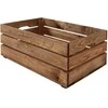 Medinė dėžė 585x390x239mm ruda