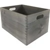 Medinė dėžė S-01 400x300x230mm pilka