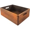 Medinė dėžė S-07 400x300x135mm ruda