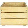 Medinė dėžė SD-3-30X20 292.5x195x239mm pilka