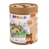Medinės kaladėlės Trefl O!Blocks Happy Town