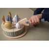 Medinis gimtadienio tortas Little Dutch, melsvas