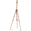 Medinis stalo molbertas, sulankstomas, max drobės aukštis 68 cm, bendras aukštis 47-86 cm