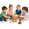 Medinis žaislas Montessori arkadinis žaidimas, atpalaiduojantis, kovojantis su stresu