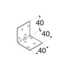 Medsraigčiai, geltonai cinkuoti PZ, 4,5 x 30 mm, 500 vnt.