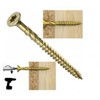 Medsraigčiai įleidžiama galva, TORX25 5,0 x 70 /42 mm cinkuotas (100 vnt)