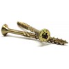Medsraigčiai TORX 25, geltonai cinkuoti, 5,0 x 120/60 mm, 100 vnt.