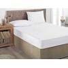Čiužinys Medvilninė paklodė CREYA SOLID Baltas, 150 x 210 cm, baltos sp., 100 % medvilnės