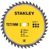 Medžio pjovimo diskas STANLEY, 190 x 30 mm, 20 dantų, TCT/HM