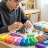 Mega putų molio rinkinys 36 spalvos + įrankiai Plastikinis molis VAIKŲ DIENA