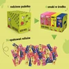 MEGA vaisių suktinukų rinkinys BOB SNAIL sveikas užkandis MIX 4 skonių 36x30g