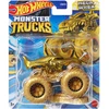 MEGA WREX automobilis Golden Monster Trucks Auksinis Gold Hot Wheels Cars Truck 1:64