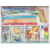 MEGADIDI MEGA KŪRYBINIS RINKINYS Meninis 500 elementų Scrapbooking lagaminas