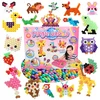 Megadidi WATER BEADS rinkinys 1400 vnt CREATIVE AQUA JEWELS karoliukai BEADS