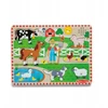 Dėlionė Melissa & Doug Puzzle dźwiękowe Grające su uchwytami MelissaDoug układanka dźwiękowa 3+